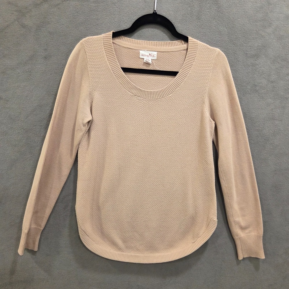 Shrinking Violet‎ Sweater Women's Size Medium Classic Comfy Cozy Warm